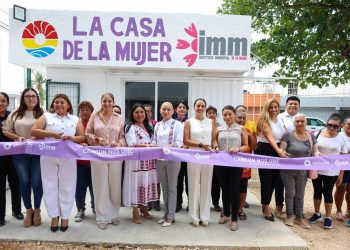 Ana Paty Peralta abre nueva Casa de la Mujer en Av. Kabah