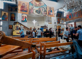 Terrorista suicida ataca iglesia en Siria: horror total