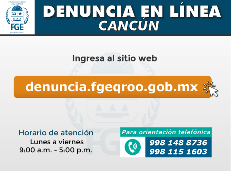 denuncia ciudadana en Cancún