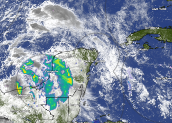 Lluvias fuertes azotarán Cancún toda la semana