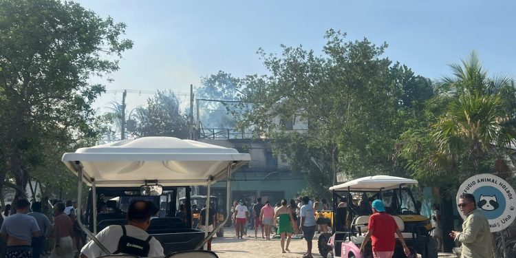 Incendio en Holbox Fuego Devasta Restaurante