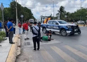 Macheteado en Cancún: ataque brutal a plena luz del día