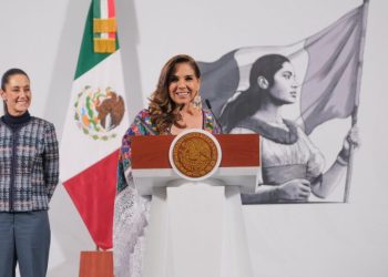 Mara Lezama firma ambicioso proyecto en mañanera