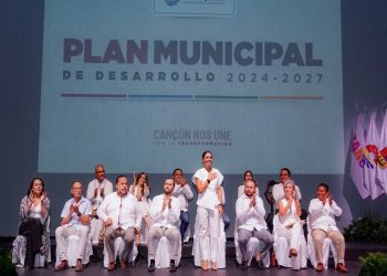 Ana Paty Peralta presenta Plan de Desarrollo Cancún 2024–2027