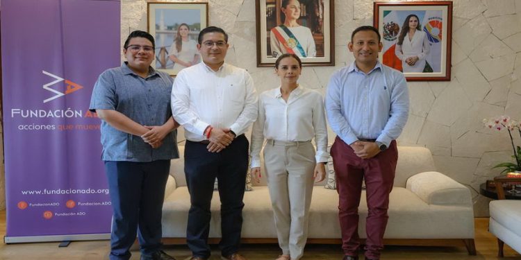 Ana Paty Peralta concreta convenio con ADO