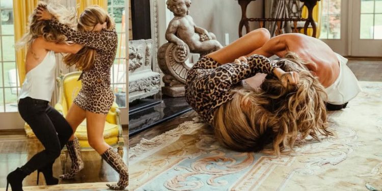 VIDEO: Karol G y Anahí se agarran a golpes