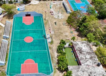 ¡Inauguración de la cancha Arco Iris en Cancún!
