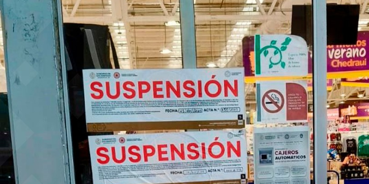 Suspenden tienda Chedraui de Plaza Las AméricasSuspenden tienda Chedraui de Plaza Las Américas