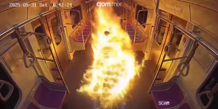 Incendio en metro de Seúl deja 151 heridos