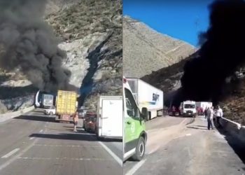 Tráiler sin frenos causa tragedia en Los Chorros