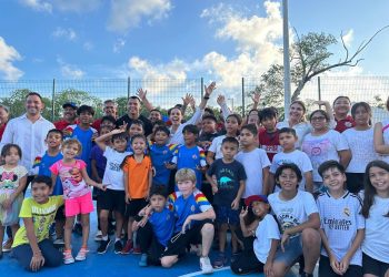 Ana Paty Peralta fomenta la paz y el deporte en Cancún