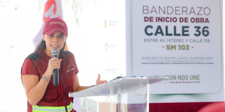 Ana Paty Peralta da banderazo a obra clave en la SM 103
