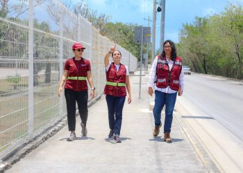 Anuncia Ana Paty Peralta renovación integral de vialidad frente a Unicaribe