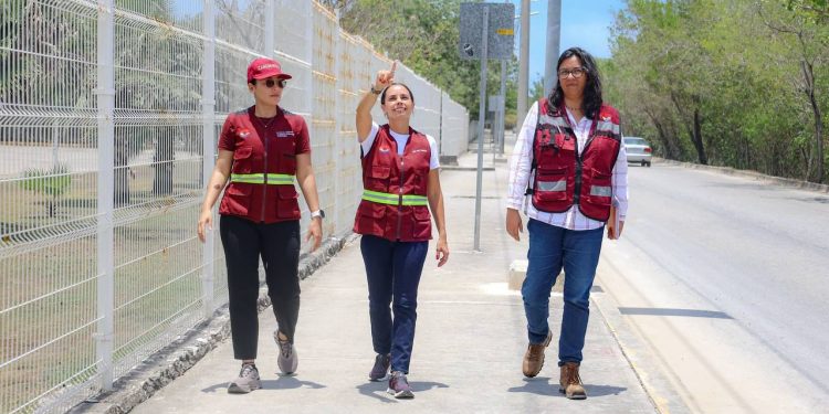 Anuncia Ana Paty Peralta renovación integral de vialidad frente a Unicaribe