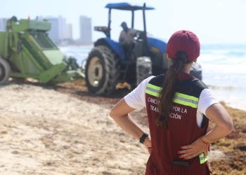 Ana Paty Peralta asegura que Cancún está listo para el sargazo