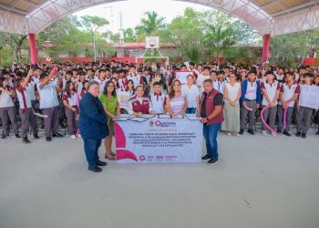 Nuevo domo en CBTis 111 Cancún transforma escuela