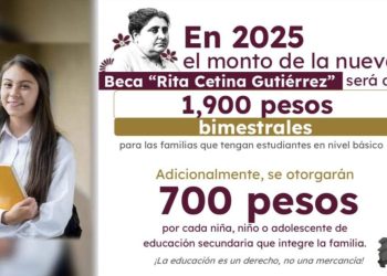 Cómo consultar si fuiste seleccionado en la Beca Rita Cetina 2025