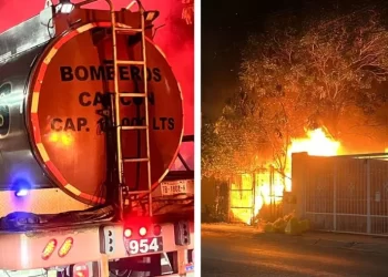 Incendio en Cancún deja familia sin hogar
