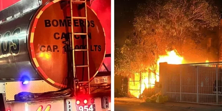 Incendio en Cancún deja familia sin hogar