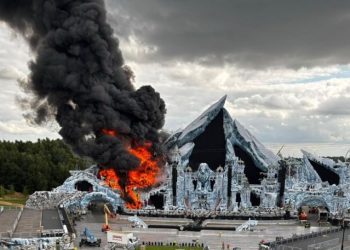 Incendio en Tomorrowland destruye escenario principal