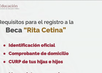 Beca Rita Cetina 2025: requisitos clave y documentos