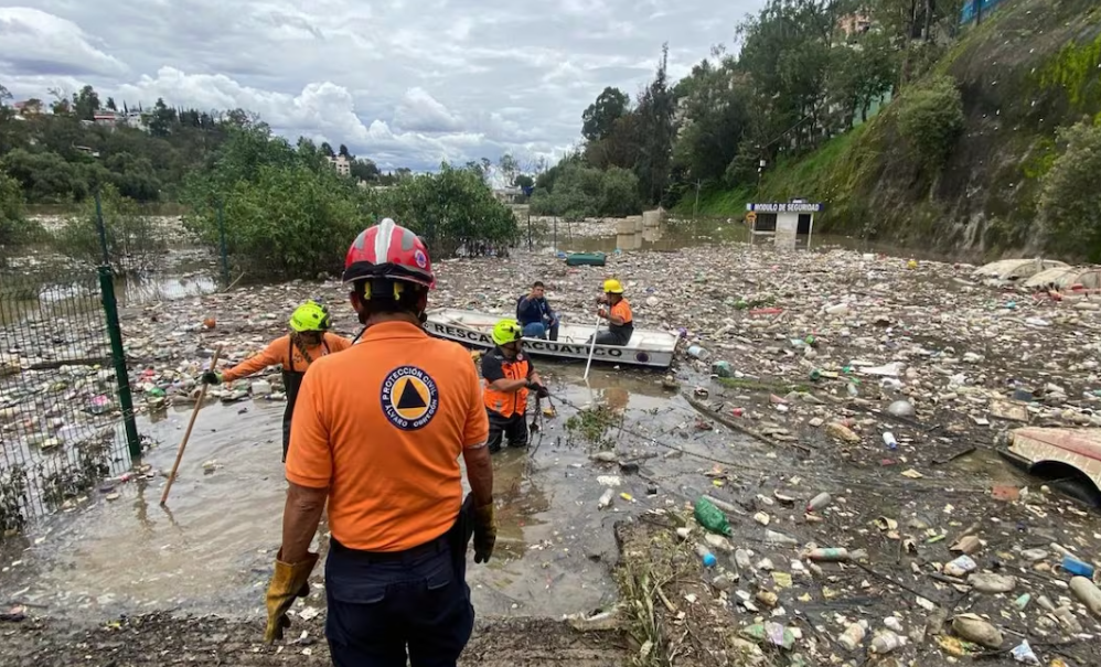 inundación en Álvaro Obregón