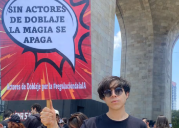 Actores protestan por clonación de voces con IA