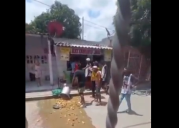 Violentos prestamistas agreden a mujer en Cartagena