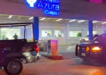 Conduce herido hasta el hospital en Cancún