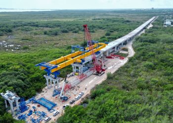 Construcción del Puente Nichupté en Cancún llega al 81% de avance