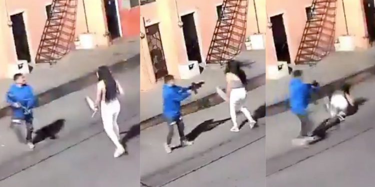 VIDEO: Hombre asesina con una AR-15 a su ex en Guadalajara