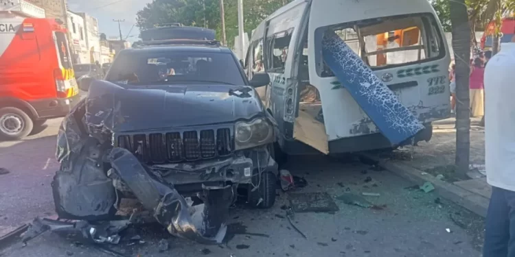 Choque en Ruta 5 Cancún deja heridos
