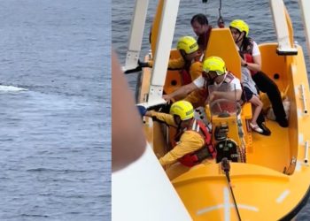 Padre salta al mar desde crucero Disney para salvar a su hija