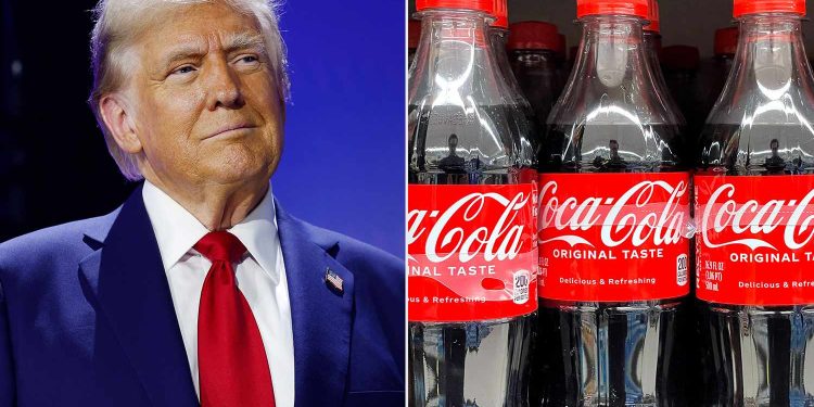 Trump cambia Coca-Cola: vuelve azúcar real