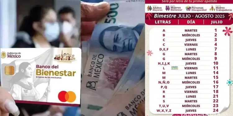 Pensión del Bienestar julio 2025: ¿Quiénes cobran hoy y cuánto recibirán?
