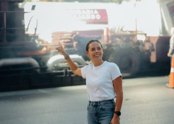 Ana Paty Peralta arranca rehabilitación integral de la avenida Kabah
