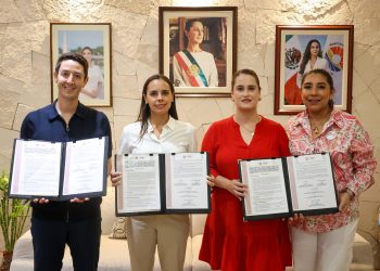 Ana Paty Peralta fortalece apoyo social con alianza DIF–Fundación Cimarrón