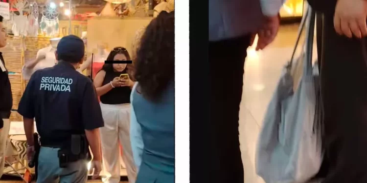 Robo de perfumes en Sears Cancún: joven atrapada en Plaza Las Américas