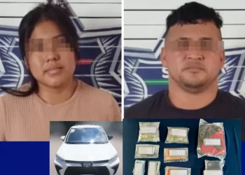 Narcomenudeo en el Boulevard Kukulkán termina con dos detenidos