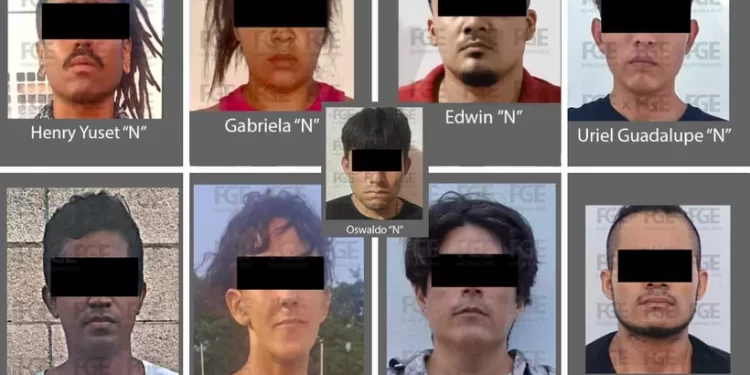 FGE vincula a proceso a nueve personas por narcomenudeo en Cancún