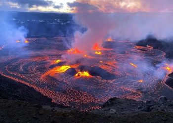 Entra en erupción el volcán Kilauea, en Hawái.