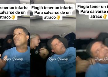 Taxista frustra asalto fingiendo un infarto en Brasil