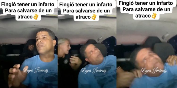 Taxista frustra asalto fingiendo un infarto en Brasil