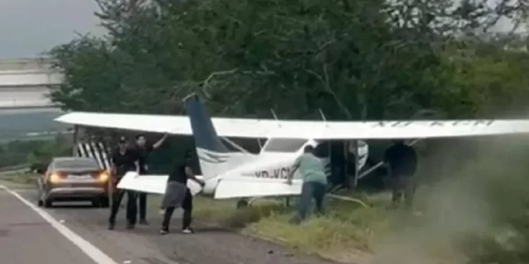 Piloto salva el día tras aterrizaje de emergencia en la Maxipista