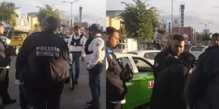 Policías en León agreden brutalmente a menor tamalero