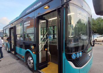 Autobuses eléctricos en Chetumal ya son realidad