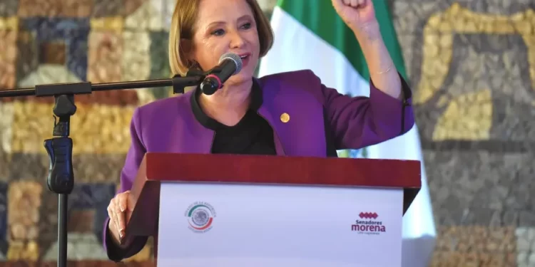 Senadores de Morena eligen a Laura Itzel Castillo presidenta del Senado