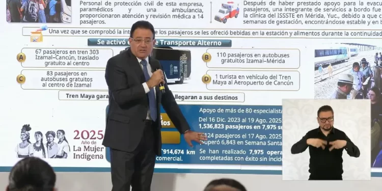 ¿Qué pasó en el Tren Maya? Esto explicó el titular