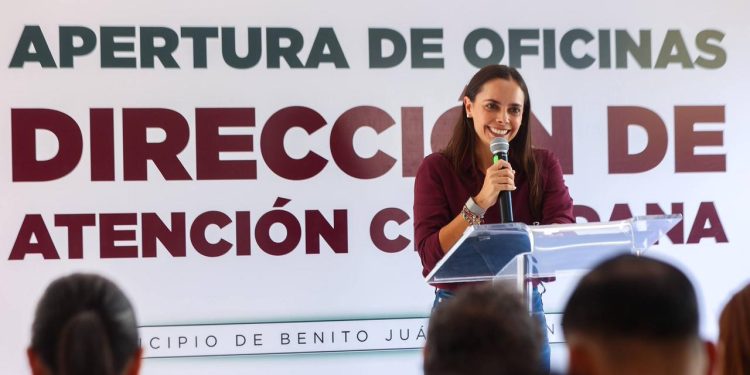 Ana Paty Peralta impulsa atención ciudadana eficiente en Cancún