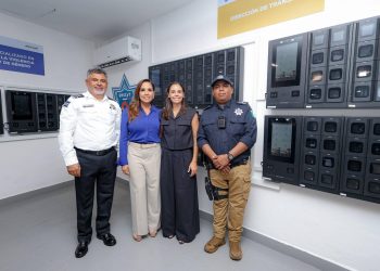 Ana Paty Peralta impulsa nueva era de seguridad en Cancún con cámaras corporales